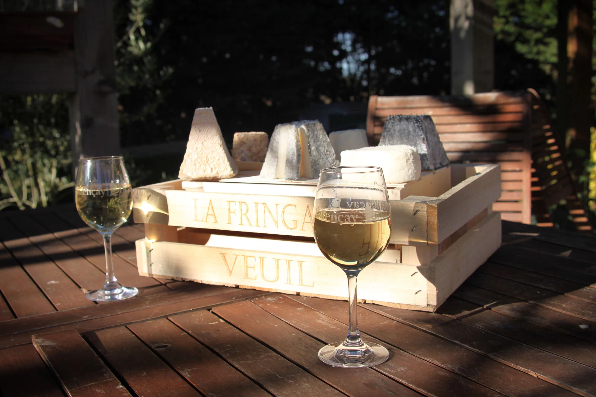 Vin & fromage en Berry